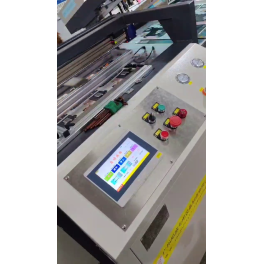 OBLIQUE ARM SCREEN PRINTING MACHINE