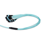 Pre-terminated backbone optical cable
