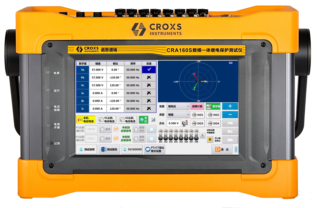 CRA160 SERIES PROTECTION RELAY & IEC 61850 TEST SET