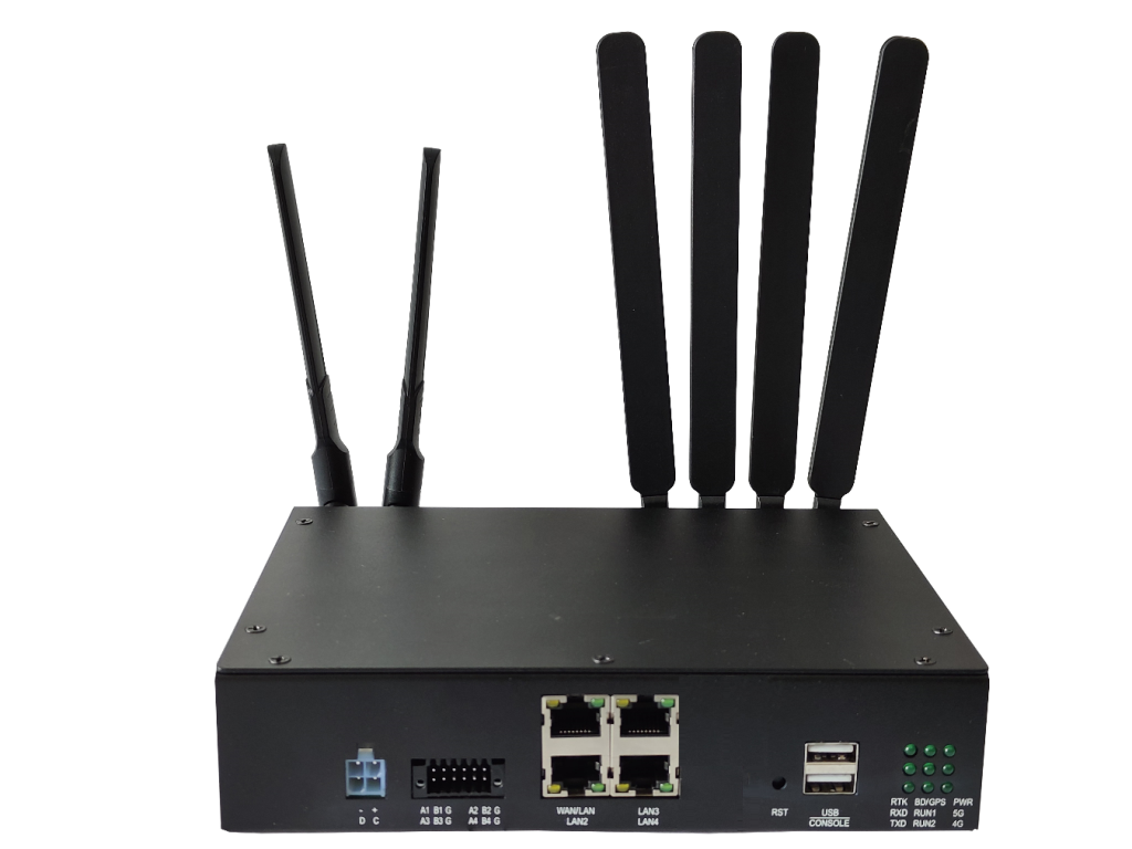 5G+电力北斗RTK定位与授时网关