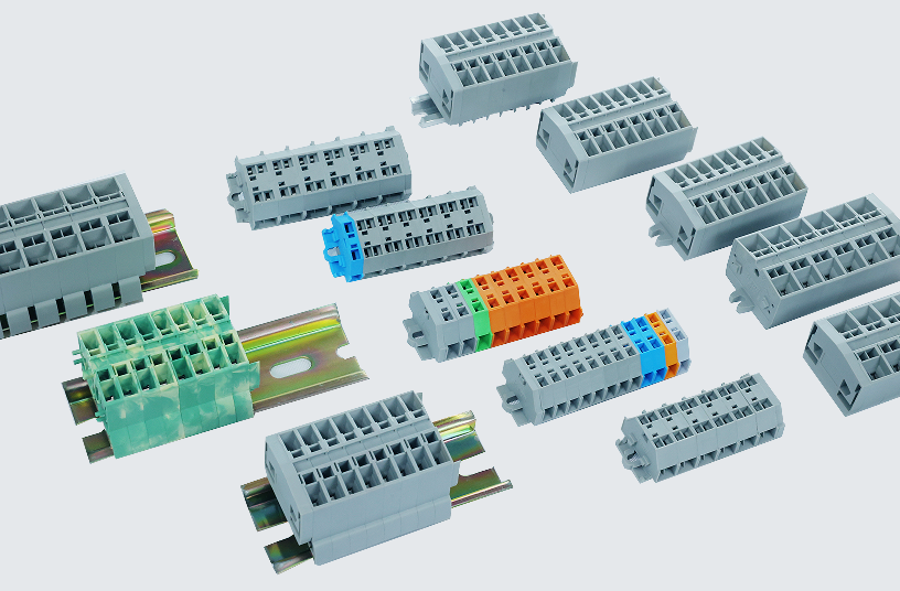 弹簧式微型端子
