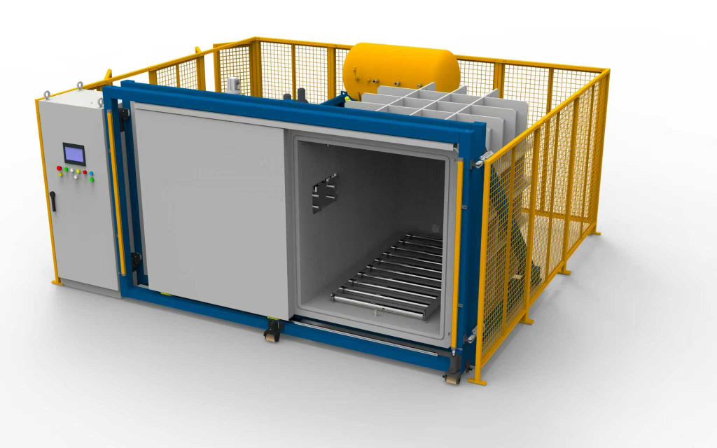 HELIUM LEAK DETECTION SYSTEM FOR VACUUM BOX IN ELECTRIC POWER INDUSTRY