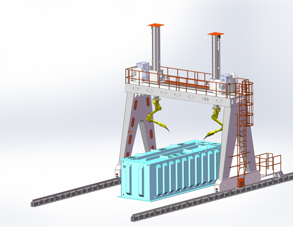 主变龙门焊接工作站