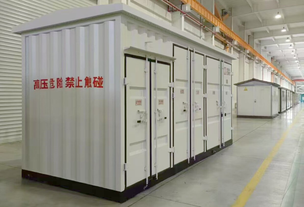 YB SERIES HIGH/LOW VOLTAGE PRE-INSTALLED SUBSTATION