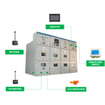 PARTIAL DISCHARGE AND TEMPERATURE MONITORING DEVICE OF SWITCH CABINET/RING NETWORK CABINET