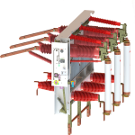 40.5KV SERIES INDOOR (SOLID-INSULATED POLE WITH THROUGH-CORE TYPE) INDOOR AC HIGH-VOLTAGE VACUUM LOAD SWITCHES.