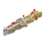 直插式导轨端子排