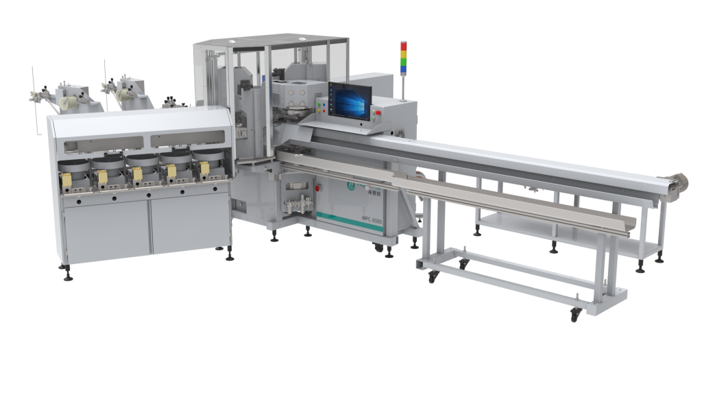 HPC-9060 FULL-AUTOMATIC TUBE INSERTING AND TERMINAL CRIMPING MACHINE