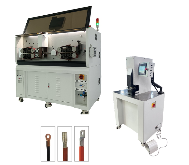 HC-608EX Automatic Cable Stripper + HC-20TS Servo Crimping Machine