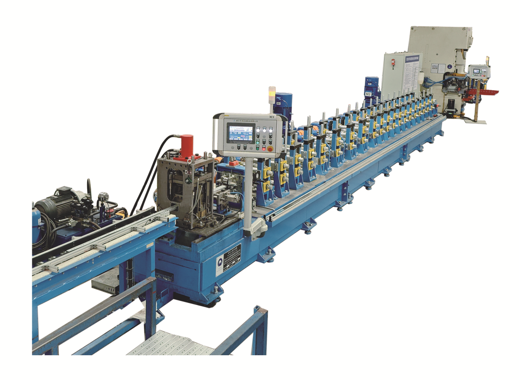 Electrical cabinet column equipment