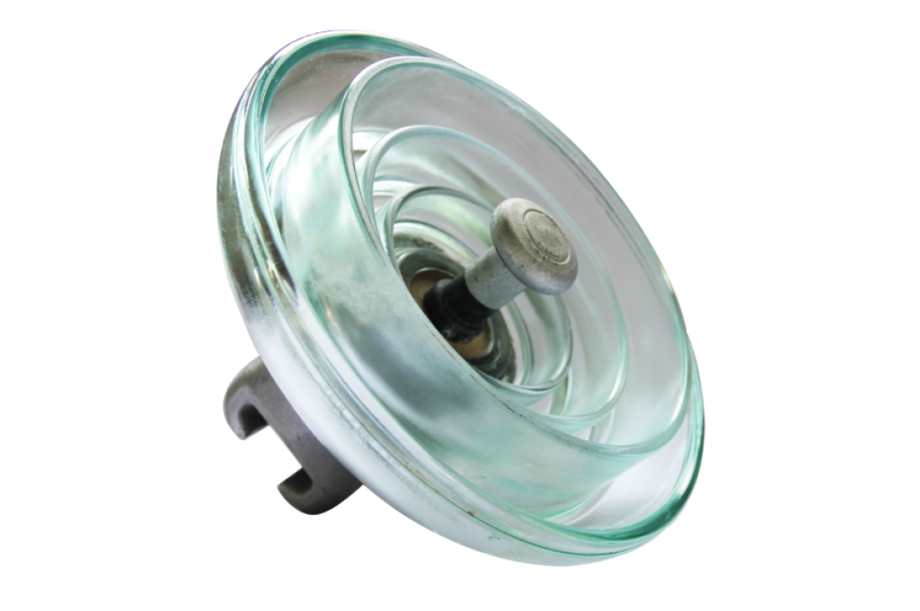ANTI-FOULING DISK SUSPENSION-TYPE GLASS INSULATOR