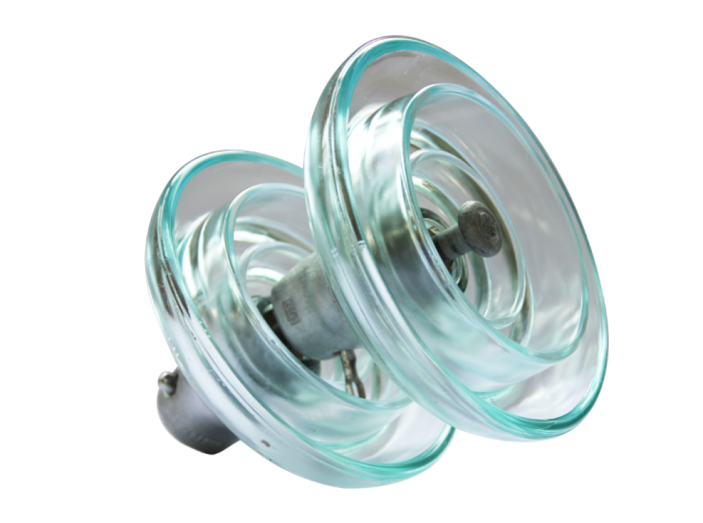 STANDARD DISK SUSPENSION-TYPE GLASS INSULATOR