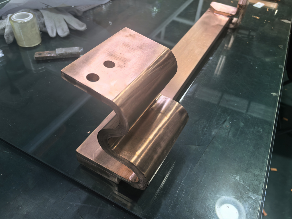 Copper foil flexible connector