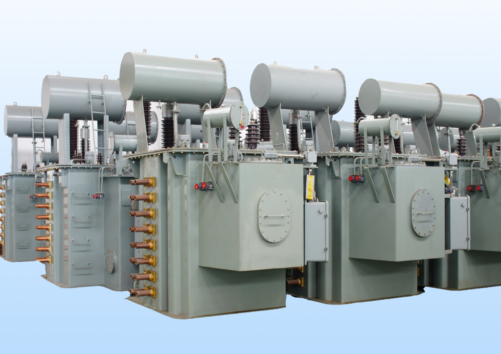 Electric furnace transformer
