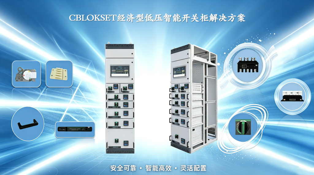 CBLOKSET ECONOMICAL LOW-VOLTAGE INTELLIGENT SWITCHGEAR SOLUTION