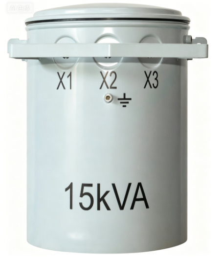 SINGLE-PHASE POLE MOUNTED TRANSFORMER ENCLSOURE