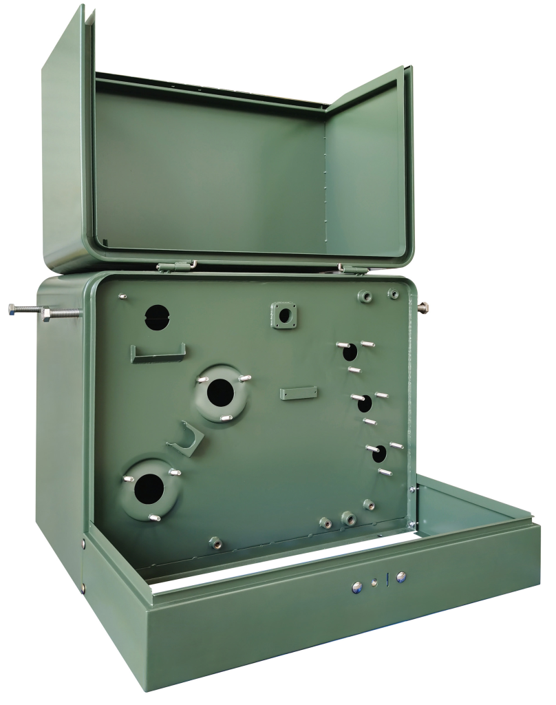 SINGLE-PHASE PAD MOUNTED TRANSFORMER ENCLOSURE