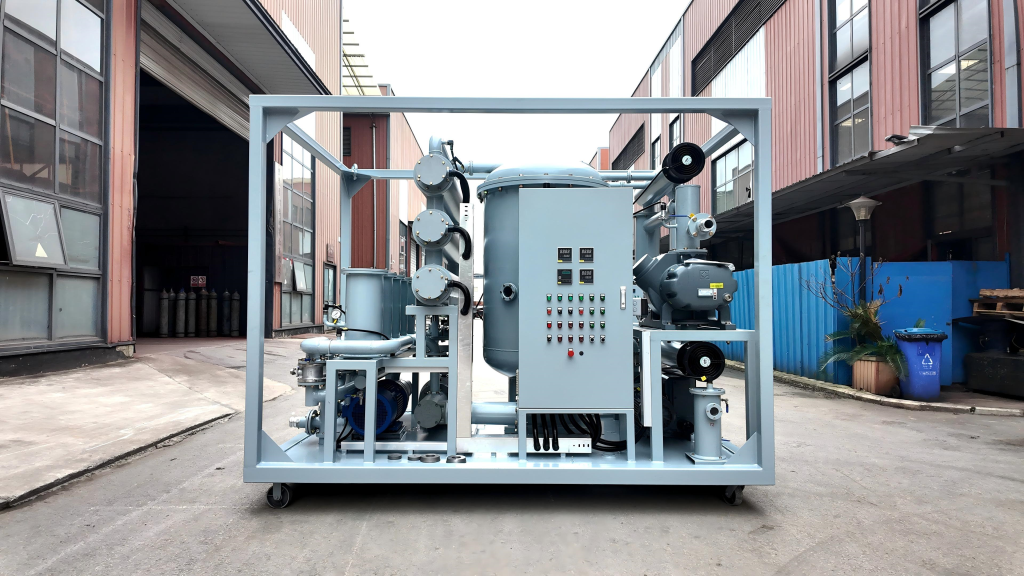 ZJA SERIES TWO-STAGE HIGH EFFICIENCY VACUUM TRANSFORMER OIL PURIFIER