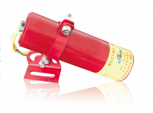 Ultra-fine dry powder fire suppression system for electrical control cabinets