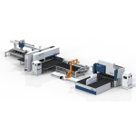 Punching‑cutting integrated center + automated loading/unloading flexible bending unit