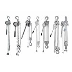 Aluminum alloy hand chain hoist