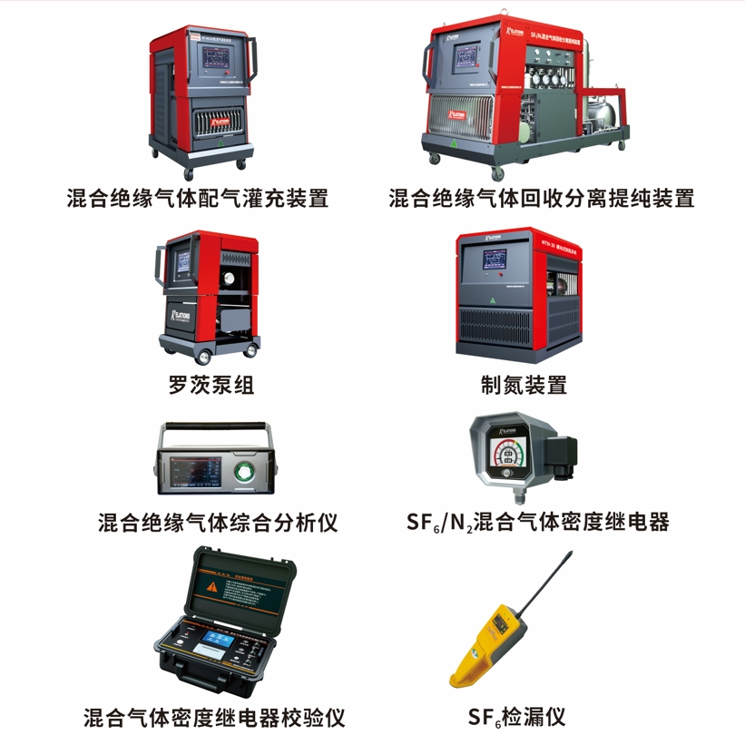 SF6/N2混合绝缘气体应用解决方案