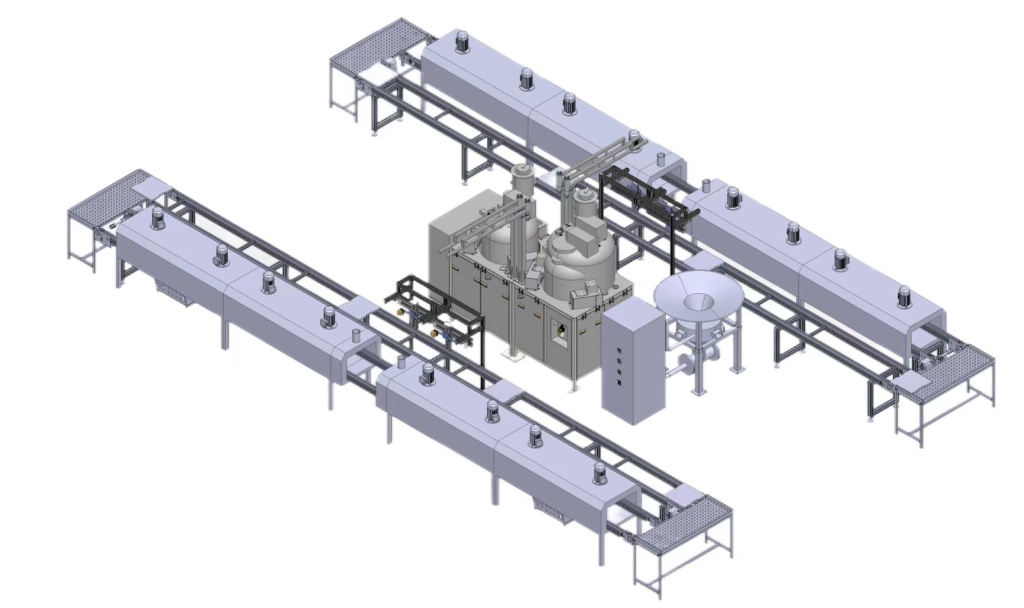 METERING TRANSFORMER VACUUM GLUE INJECTION SYSTEM