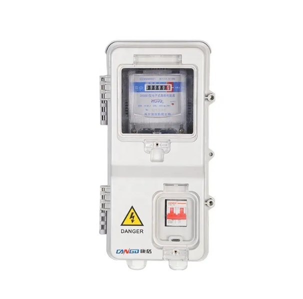 PLASTIC SINGLE PHASE METER BOX