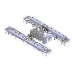 METERING TRANSFORMER VACUUM GLUE INJECTION SYSTEM