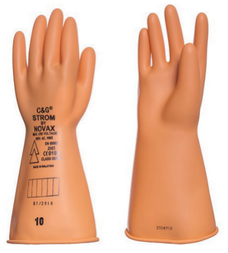 Latex insulated gloves
