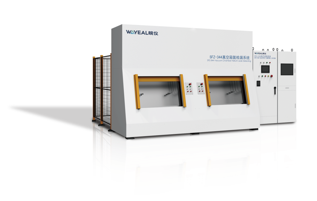 HELIUM  LEAK DETECTION AND RECOVERY SYSTEM