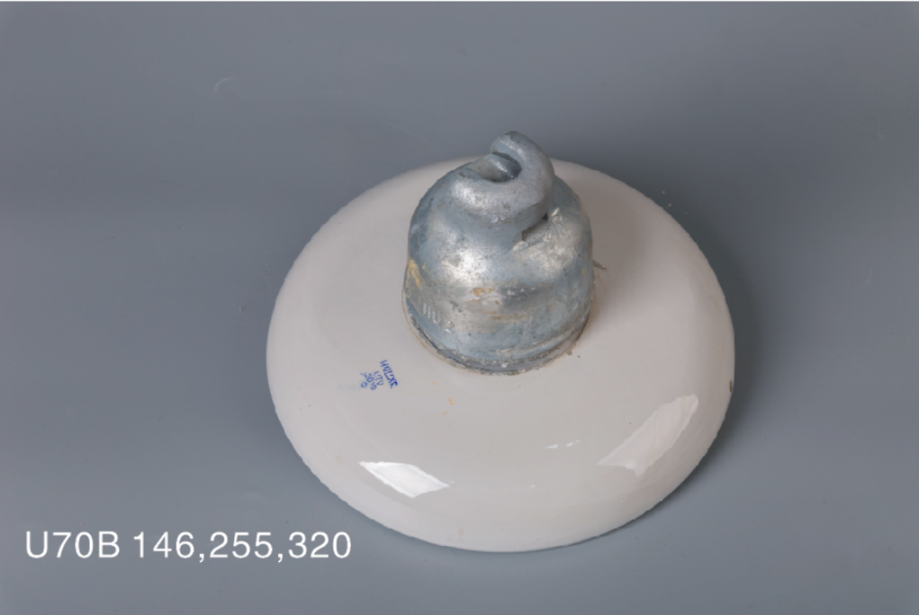 交流盘形悬式瓷绝缘子,U70B/146,255,320，