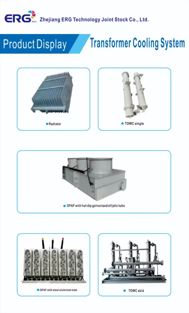FORCED OIL CIRCULATION COOLER FOR TRANSFORMER