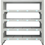 Intelligent weighing shelf