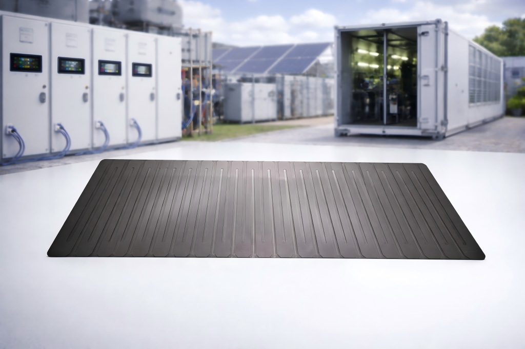 COMPOSITE ISOSTATIC GRAPHITE BIPOLAR PLATE