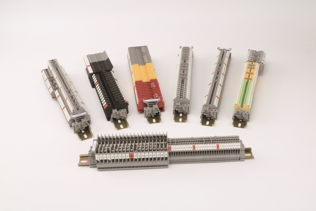 DIN RAIL TERMINAL BLOCKS
