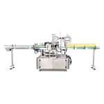 FULL AUTOMATIC HOT MELT GLUE SINGLE STATION SQUARE BOTTLE LABELING MACHINE