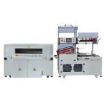 DQL-5545 AUTOMATIC L-TYPE SEALING AND CUTTING MACHINE + SM-5030LX CONSTANT TEMPERATURE HEAT SHRINKAGE MACHINE