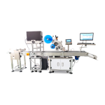 FULLY AUTOMATIC PAGINATION FLAT PRINTING AND LABELING MACHINE