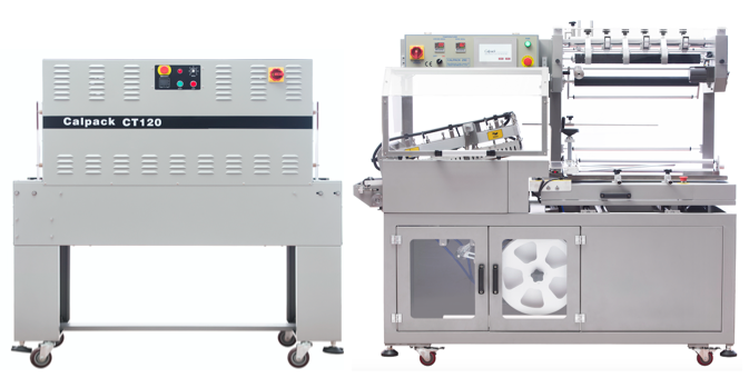 CALPACK250+CT120L型全自动封口机+收缩炉