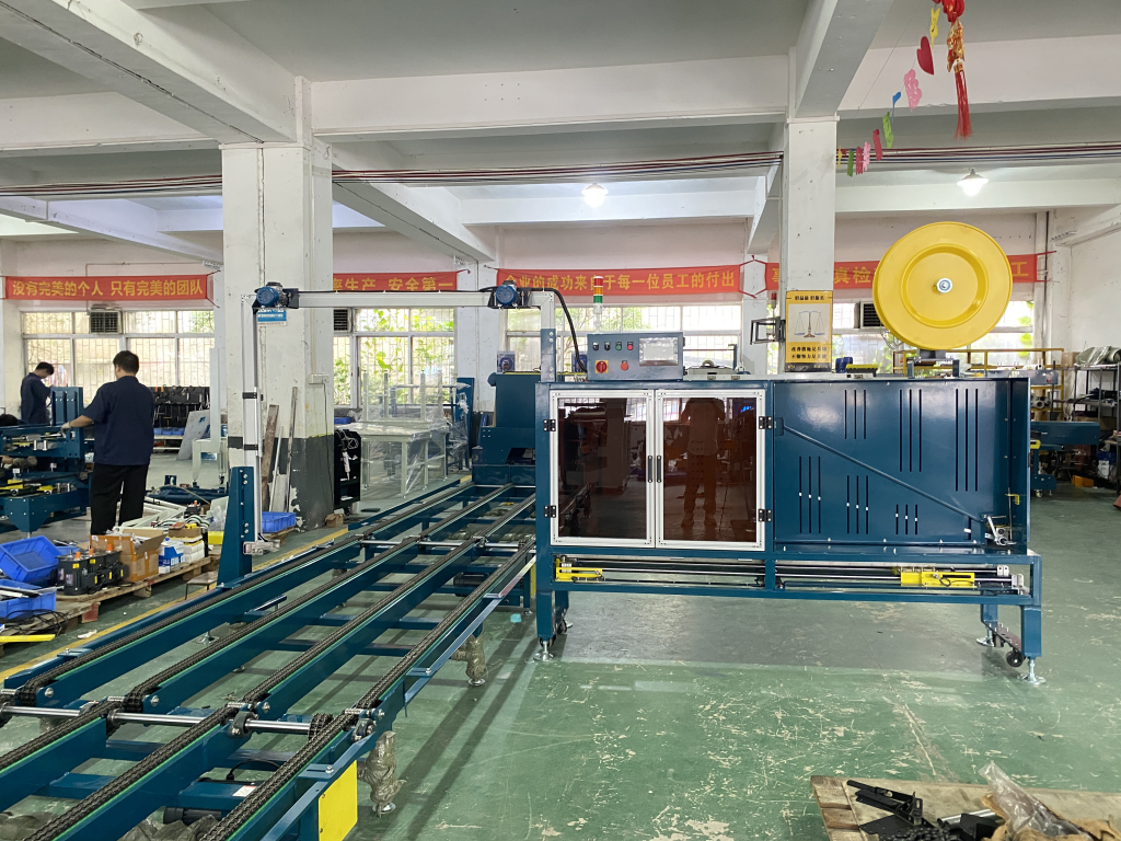 TRAY TYING MACHINE