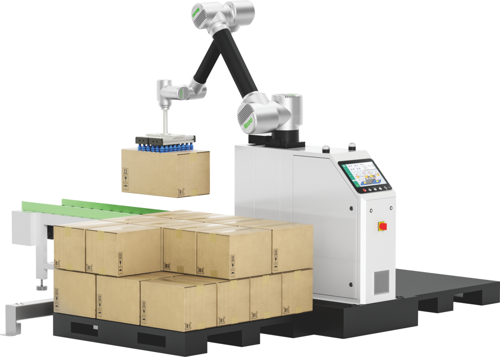 COLLABORATIVE PALLETIZING WORKSTATION