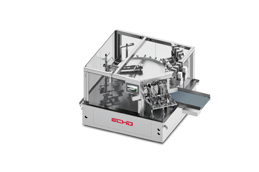高速双通道给袋式旋转包装机