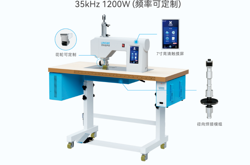 灵科径向发波花边机