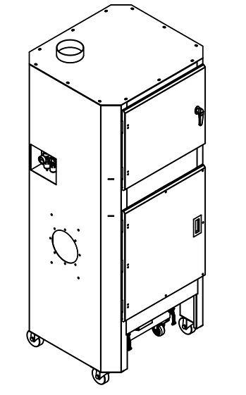 包装设备配套大风量除尘器