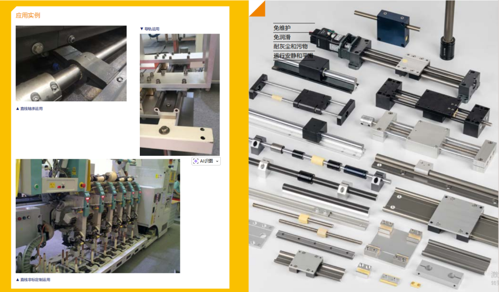 直线导轨、滑块