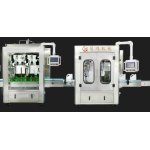 DOUBLE-HEADED FOLLOW-UP FILLING AND CAPPING LINE