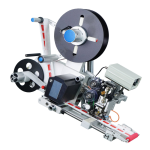 HIGH SPEED HEADER LABELING MACHINE
