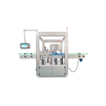 ADHESIVE 20 STATION ROUND BOTTLE LABELING MACHINE