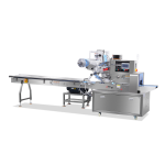 KCH-450D/600D UP-ROLL FULL SERVO HORIZONTAL FLOW VACUUM PACKAGING MACHINE